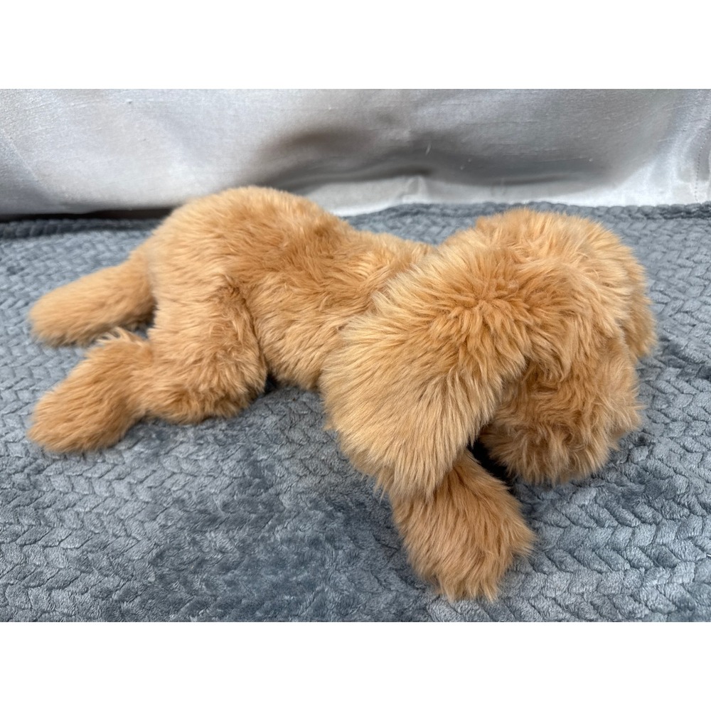Gund Muttsy Jr Tan Puppy Dog Plush Stuffed Animal Floppy 13142 Shaggy Golden